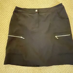 Golf skort black chicos size 1